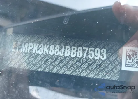 2018 Ford Edge Titanium from USA, damaged, VIN 2FMPK3K88JBB87593